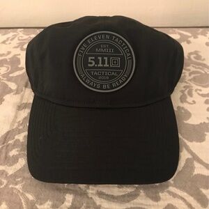 5.11 Tactical Black Logo Hat